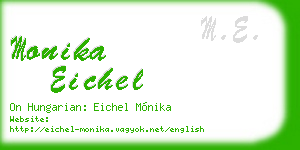 monika eichel business card